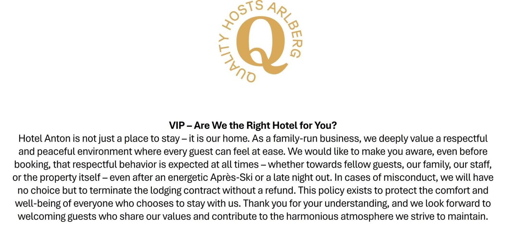 Quality Hosts Arlberg - Hotel Anton سانكت أنتون ام ارلبرغ المظهر الخارجي الصورة
